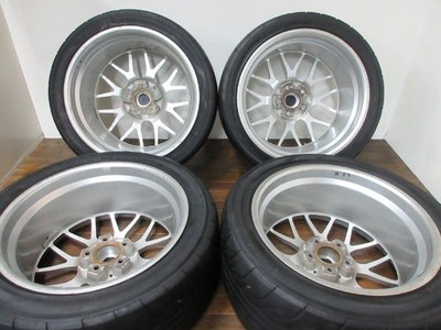 JDM BBS RG-R 18-inch wheels 8.5J+43 offset 9.5J+45 offset 5x114.3 bolt No Tires - Image 9