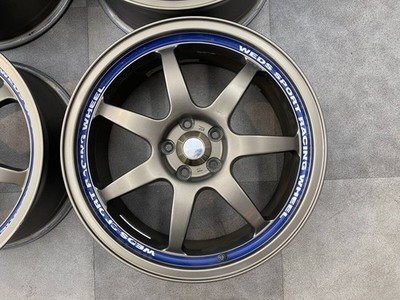 JDM Discontinued/Lightweight WedsSport SA-90 17x7.5J 5-hole 100 4-Wheel Set (No Tires) - 画像 (2)