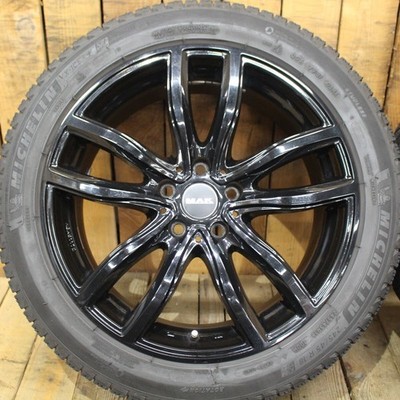 JDM BMW 5 Series G30 G31 G32 and other models: 18MAK FAHR black 8J+30 No Tires - Image 3