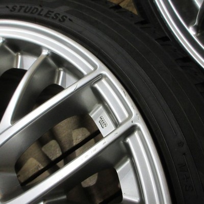 JDM SUBARU WRX STI genuine 188.5J+55 Yokohama iG60 245/40R18 studless No Tires - Image 4