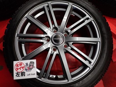 JDM 4-Wheel Set Bridgestone Ice Partner 2 215/45R17 87Q 10-spoke 7J +45 (No Tires) - 画像 (5)