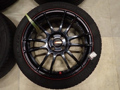 JDM Summer 4-Wheel Set Company Address 205/45ZR177J KUMHO ECSTA PS71 Gravill (No Tires) - 画像 (5)