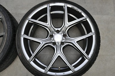 JDM Used Valdo WALD Ilima I11-C 4-Wheel Set 22x10.5J +27 PCD 114.3 (No Tires) - 画像 (5)