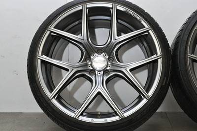 JDM Used Valdo WALD Ilima I11-C 4-Wheel Set 22x10.5J +27 PCD 114.3 (No Tires) - 画像 (6)