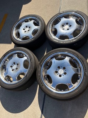 JDM 19AME Shallen Dish Wheels and Tire Set PCD114.3 (No Tires)