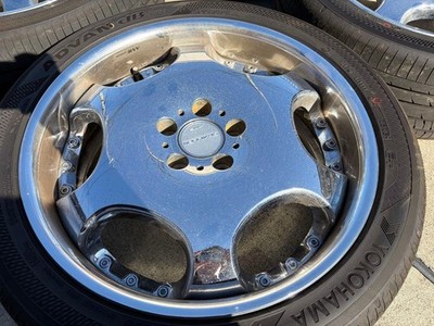 JDM 19AME Shallen Dish Wheels and Tire Set PCD114.3 (No Tires) - 画像 (2)