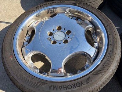 JDM 19AME Shallen Dish Wheels and Tire Set PCD114.3 (No Tires) - 画像 (4)