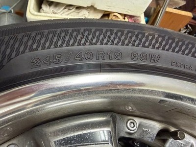 JDM 19AME Shallen Dish Wheels and Tire Set PCD114.3 (No Tires) - 画像 (7)