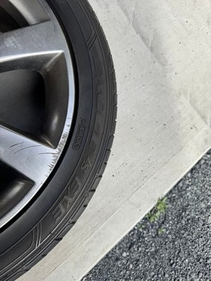 JDM M35 Stagea late model genuine wheels and tire set 4-Wheel Set for c (No Tires) - 画像 (8)