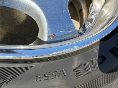 JDM 19AME Shallen Dish Wheels and Tire Set PCD114.3 (No Tires) - 画像 (9)