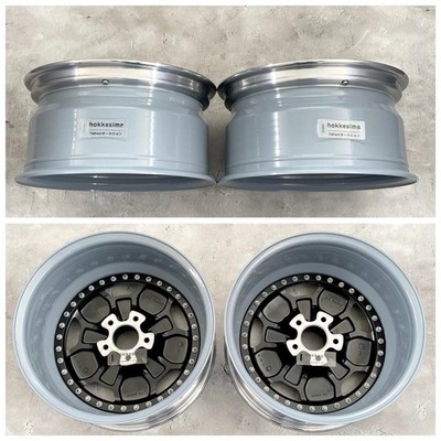 JDM Late improved OZ Racing blueblack AMG AERO3 8 1/2J17H2E18 2-Wheel Set pc (No Tires) - 画像 (7)
