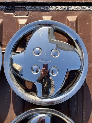 JDM Subaru genuine 12-inch wheel caps for the Vivio rare. (No Tires) - 画像 (4)