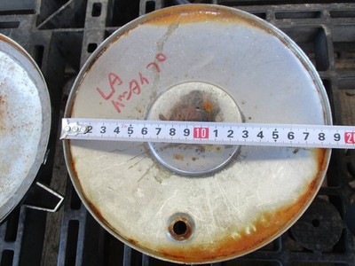 JDM Rare LA Wire Pan Type Center Cap 3BAR Chrome Plated for Old Cars L No Tires - Image 6
