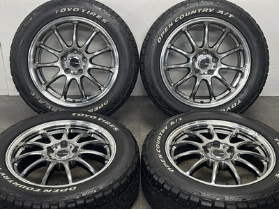 JDM Used WORK 4-Book set 177.0JJ x 17 + 47 PCD 114.3 215/60R17 109/107 No Tires - 画像 (2)