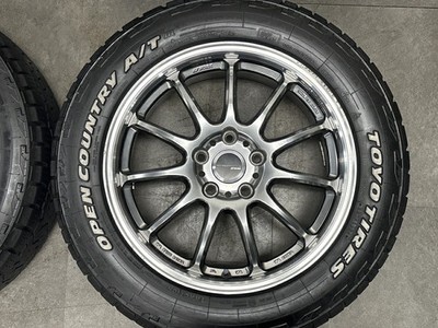 JDM Used WORK 4-Book set 177.0JJ x 17 + 47 PCD 114.3 215/60R17 109/107 No Tires - 画像 (4)
