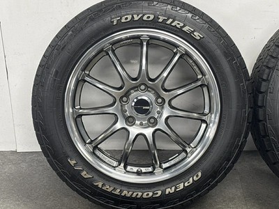 JDM Used WORK 4-Book set 177.0JJ x 17 + 47 PCD 114.3 215/60R17 109/107 No Tires - 画像 (5)