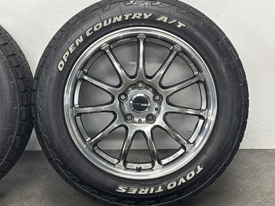 JDM Used WORK 4-Book set 177.0JJ x 17 + 47 PCD 114.3 215/60R17 109/107 No Tires - 画像 (6)