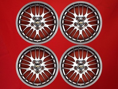 JDM forging lightweight BBS RG-H RG410 17 wheels 4-Wheel Set 7.5J-17 +43 PCD (No Tires)