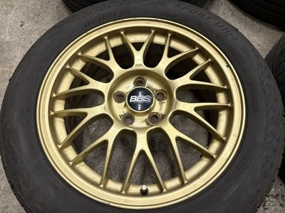 JDM Lightweight forged BBS RG362 16x6.5J 5H100PCD+48 FORGED Subaru gen No Tires - Image 2