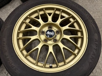 JDM Lightweight forged BBS RG362 16x6.5J 5H100PCD+48 FORGED Subaru gen No Tires - Image 5