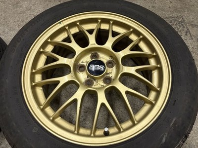 JDM Lightweight forged BBS RG362 16x6.5J 5H100PCD+48 FORGED Subaru gen No Tires - Image 6