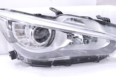 JDM 51-1875 Mid-Late Model V37 Skyline LED Right Headlight KOITO 100-2 (No Tires) - 画像 (2)