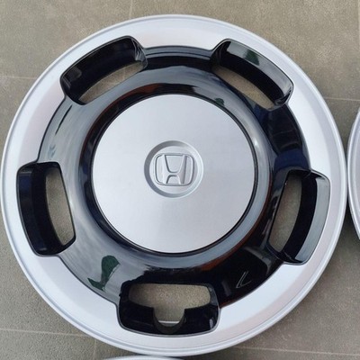 JDM N Wagon genuine wheel caps set of 4 (No Tires) - 画像 (2)