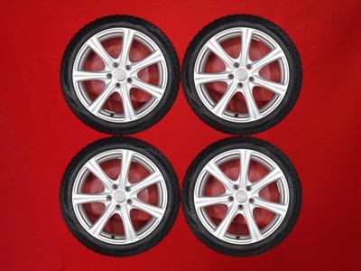 JDM 4-Wheel Set Pirelli Ice Asymmetrico 245/40R18 97Q 7 Spoke 8J +35 PCD1 (No Tires)