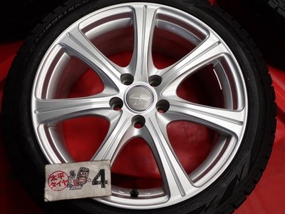 JDM 4-Wheel Set Pirelli Ice Asymmetrico 245/40R18 97Q 7 Spoke 8J +35 PCD1 (No Tires) - 画像 (8)