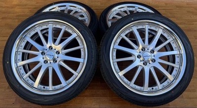 JDM Japan-made WALD Portofino Classic 20-inch 245/40R20 4-Wheel Set (No Tires)