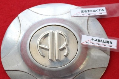 JDM 1 sheet American Racing aftermarket used wheel center plate center (No Tires) - 画像 (4)