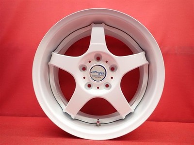 JDM Rare out-of-print Circlar GTA used wheels 4Book 7/8J 16PCD114.3 5- No Tires - Image 8