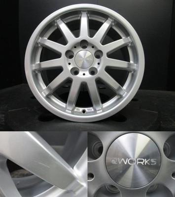 JDM Targa CWORKS MS-01 6.5J-16+40 112 Dunlop Winter Maxx WM02 205/55R1 No Tires - Image 3
