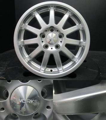 JDM Targa CWORKS MS-01 6.5J-16+40 112 Dunlop Winter Maxx WM02 205/55R1 No Tires - Image 6