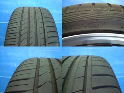 JDM 225/35-19 R330 MID RMP 520F 197.5J +48 5H114.3 Used Summer Tires A No Tires - Image 5