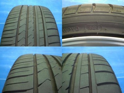 JDM 225/35-19 R330 MID RMP 520F 197.5J +48 5H114.3 Used Summer Tires A No Tires - Image 9