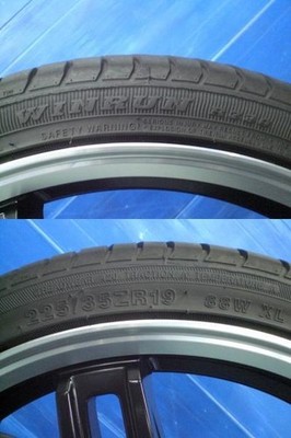 JDM 225/35-19 R330 MID RMP 520F 197.5J +48 5H114.3 Used Summer Tires A No Tires - Image 10