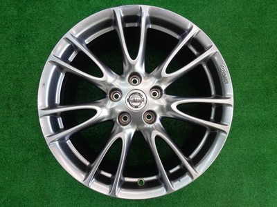 JDM 7.5J/8.5-185H114.3 +45/+50 Nissan V36 Skyline Genuine Used Aluminu (No Tires) - 画像 (4)