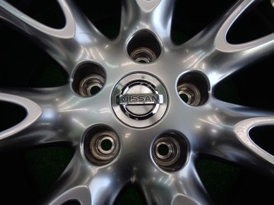 JDM 7.5J/8.5-185H114.3 +45/+50 Nissan V36 Skyline Genuine Used Aluminu (No Tires) - 画像 (6)