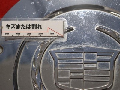 JDM 2 pieces Manufacturernot clear external used wheel center cap cent (No Tires) - 画像 (9)