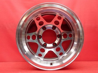 JDM Out of print rare Size Zona RV-1 Used wheels 4-Wheel Set 8J 15PCD139.7 6 (No Tires) - 画像 (6)