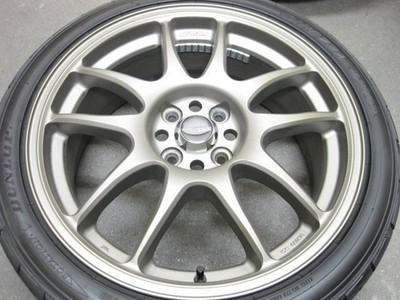 JDM WORK EMOTION CRkai 17" & 205/45R17 4-inch wheels for Aqua/Roadster No Tires - Image 2