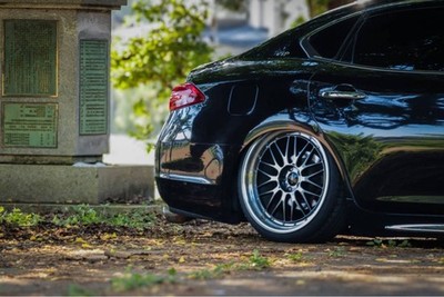 JDM BBS 21 Wheel Set Black Silver No Tires - 画像 (4)