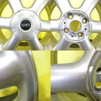 JDM Used MINI Genuine 15x5.5J +45 4H100 summer tires 175/65R15 Dunlop E (No Tires) - 画像 (5)