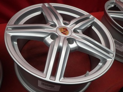 JDM PORSCHE Porsche Cayenne genuine 5W spoke wheel 4wheels 8.5J-19 PCD No Tires - Image 9