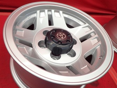 JDM Rare Land Cruiser Prado 70 series widebody genuine wheel 4-Wheel Set 7J- (No Tires) - 画像 (5)
