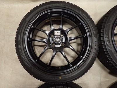 JDM Winter 4-Wheel Set delivery to company 205/45R177J 84Q Bridgestone Zack (No Tires) - 画像 (2)