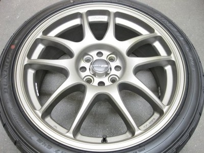 JDM WORK EMOTION CRkai 17" & 205/45R17 4-inch wheels for Aqua/Roadster No Tires - Image 3