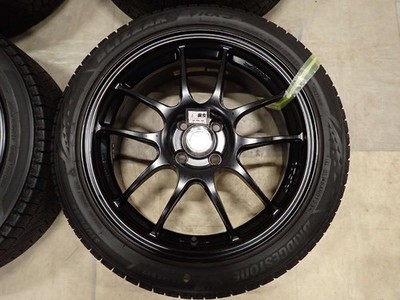 JDM Winter 4-Wheel Set delivery to company 205/45R177J 84Q Bridgestone Zack (No Tires) - 画像 (5)