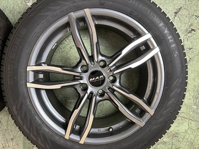 JDM MAK Luft FF FORGED 18 inch 8J+43 PCD120 5 holes BMW X4 X3 F25 F26 (No Tires) - 画像 (5)